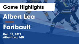 Albert Lea  vs Faribault  Game Highlights - Dec. 15, 2022