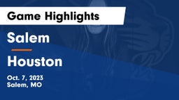 Salem  vs Houston  Game Highlights - Oct. 7, 2023