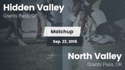 Matchup: Hidden Valley High vs. North Valley  2016