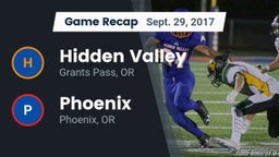 Recap: Hidden Valley  vs. Phoenix  2017