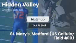 Matchup: Hidden Valley High vs. St. Mary's, Medford (US Cellular Field #10) 2018