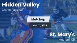 Matchup: Hidden Valley High vs. St. Mary's  2019