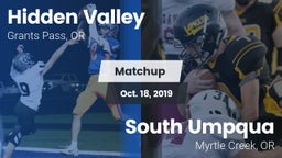 Matchup: Hidden Valley High vs. South Umpqua  2019