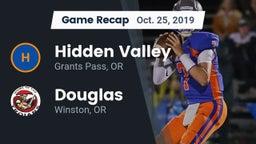 Recap: Hidden Valley  vs. Douglas  2019