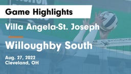 Villa Angela-St. Joseph  vs Willoughby South  Game Highlights - Aug. 27, 2022