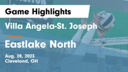Villa Angela-St. Joseph  vs Eastlake North  Game Highlights - Aug. 28, 2023