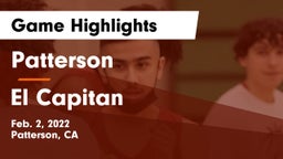 Patterson  vs El Capitan  Game Highlights - Feb. 2, 2022