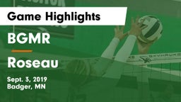 BGMR vs Roseau Game Highlights - Sept. 3, 2019