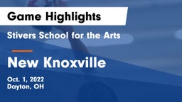 Stivers School for the Arts  vs New Knoxville  Game Highlights - Oct. 1, 2022