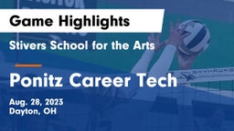 Stivers School for the Arts  vs Ponitz Career Tech  Game Highlights - Aug. 28, 2023