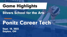 Stivers School for the Arts  vs Ponitz Career Tech  Game Highlights - Sept. 18, 2023