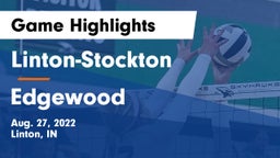 Linton-Stockton  vs Edgewood  Game Highlights - Aug. 27, 2022