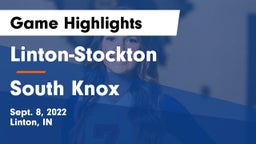 Linton-Stockton  vs South Knox  Game Highlights - Sept. 8, 2022