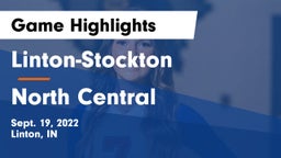 Linton-Stockton  vs North Central  Game Highlights - Sept. 19, 2022