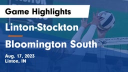 Linton-Stockton  vs Bloomington South  Game Highlights - Aug. 17, 2023