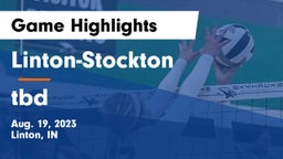 Linton-Stockton  vs tbd Game Highlights - Aug. 19, 2023