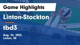 Linton-Stockton  vs tbd3 Game Highlights - Aug. 26, 2023