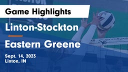 Linton-Stockton  vs Eastern Greene  Game Highlights - Sept. 14, 2023