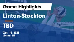 Linton-Stockton  vs TBD Game Highlights - Oct. 14, 2023