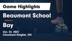 Beaumont School vs Bay  Game Highlights - Oct. 24, 2022