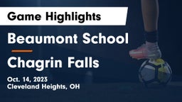 Beaumont School vs Chagrin Falls  Game Highlights - Oct. 14, 2023