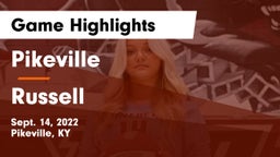 Pikeville  vs Russell  Game Highlights - Sept. 14, 2022
