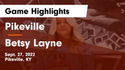 Pikeville  vs Betsy Layne   Game Highlights - Sept. 27, 2022