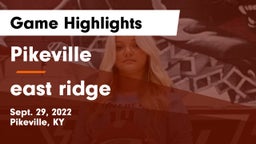 Pikeville  vs east ridge  Game Highlights - Sept. 29, 2022