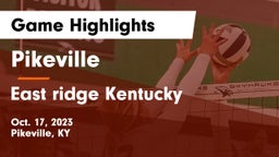 Pikeville  vs East ridge  Kentucky  Game Highlights - Oct. 17, 2023