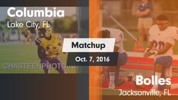 Matchup: Columbia  vs. Bolles  2016