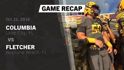 Recap: Columbia  vs. Fletcher  2016