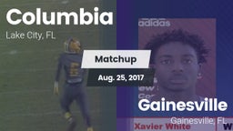 Matchup: Columbia  vs. Gainesville  2017