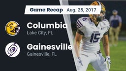 Recap: Columbia  vs. Gainesville  2017