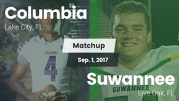 Matchup: Columbia  vs. Suwannee  2017
