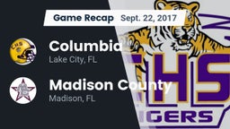 Recap: Columbia  vs. Madison County  2017