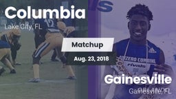 Matchup: Columbia  vs. Gainesville  2018