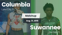 Matchup: Columbia  vs. Suwannee  2018