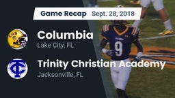 Recap: Columbia  vs. Trinity Christian Academy 2018