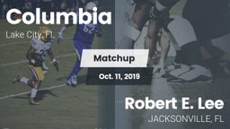 Matchup: Columbia  vs. Robert E. Lee  2019