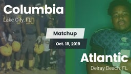 Matchup: Columbia  vs. Atlantic  2019