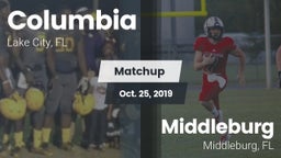 Matchup: Columbia  vs. Middleburg  2019
