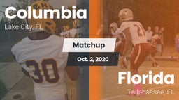 Matchup: Columbia  vs. Florida  2020