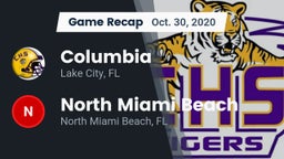 Recap: Columbia  vs. North Miami Beach  2020