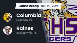 Recap: Columbia  vs. Raines  2021