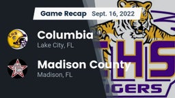 Recap: Columbia  vs. Madison County  2022