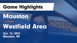 Mauston  vs Westfield Area  Game Highlights - Oct. 13, 2022