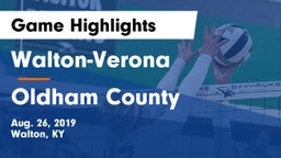Walton-Verona  vs Oldham County  Game Highlights - Aug. 26, 2019