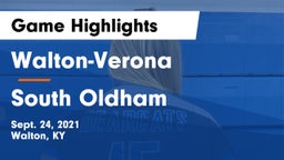 Walton-Verona  vs South Oldham Game Highlights - Sept. 24, 2021