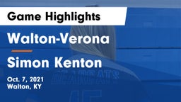 Walton-Verona  vs Simon Kenton  Game Highlights - Oct. 7, 2021