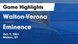 Walton-Verona  vs Eminence Game Highlights - Oct. 9, 2021